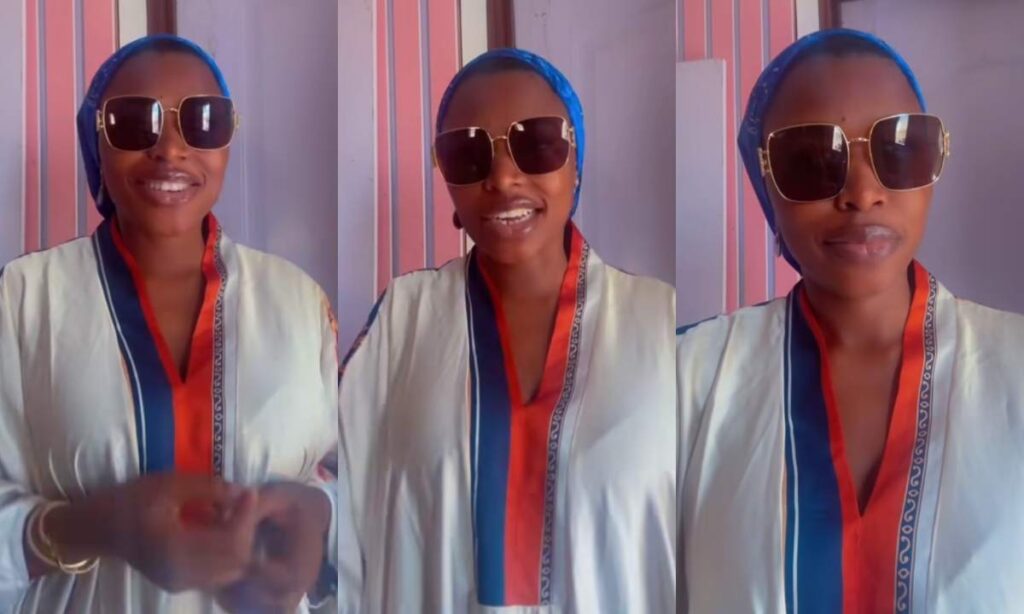 "Iyawo Alhaji Ni Mi oooo"– Portable Side Chic Ashabi Simple Share Her New Life Being Married To Alhaji (Video)