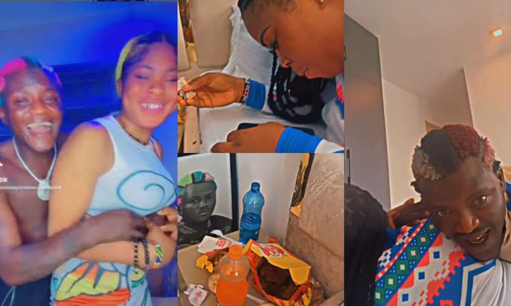 "Any One That Said I Should Not Enjoy My Life, My God Will..."- Portable Wife Omobewaji Share Video As She Enjoy Her Vacation With Her Husband