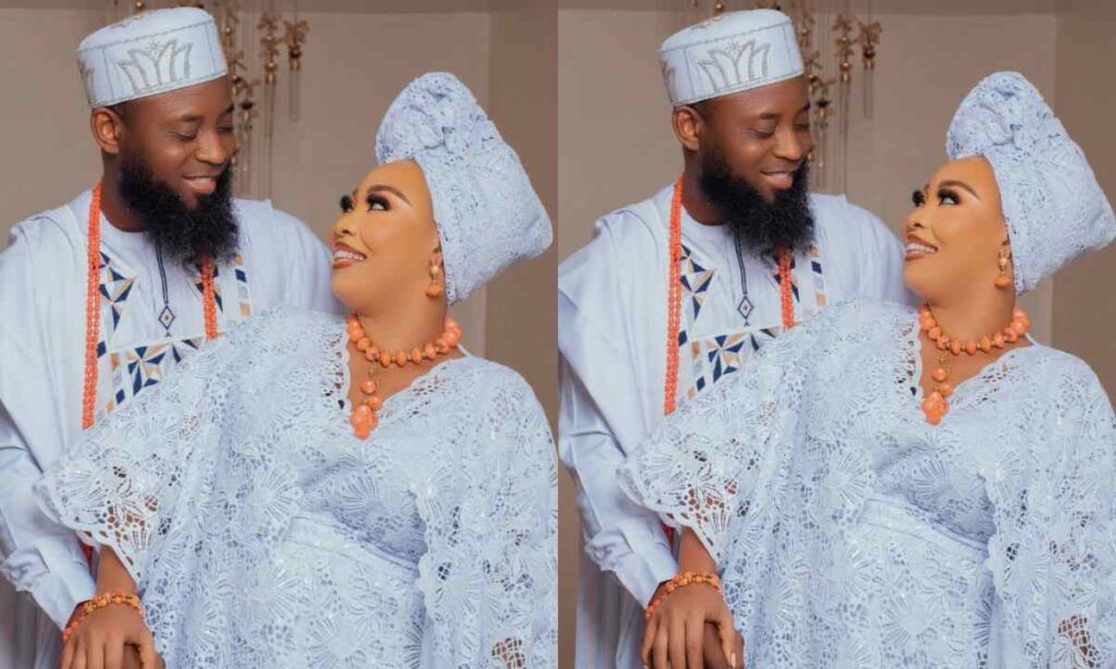 “I Met My Husband Online And I’m Happily Married To Him As The 3rd Wife”– Bimpe Akintunde Says As She Shed More Light On Her Marriage (Video)