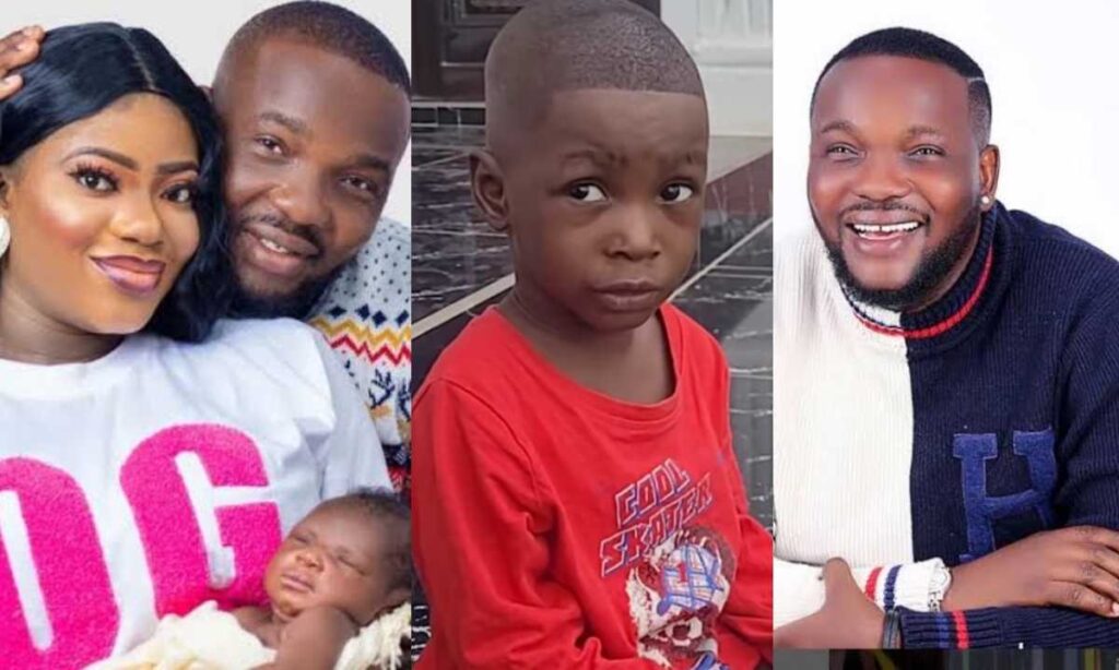 "Am Taking Him Back To His Mother"– Yomi Fabiyi Said Has He Questions His Son On Why He His Eating So Much