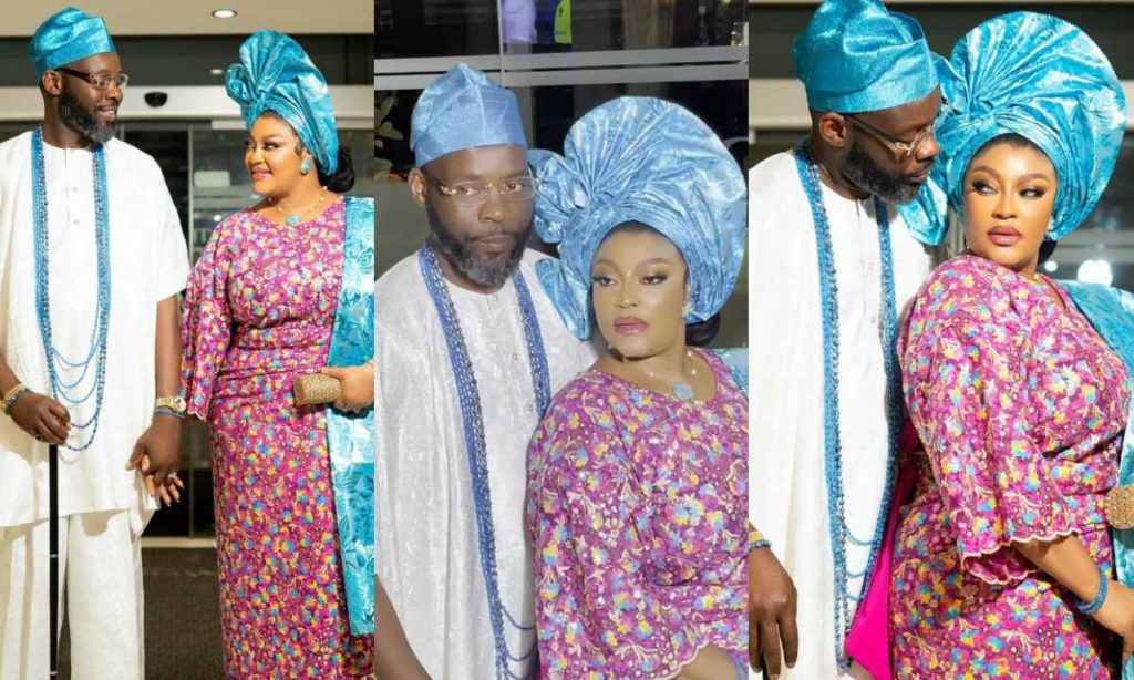 My Cheerleader And Confidant, I Thank God For Blessing With you - Actress Biodun Okeowo Gush Over Her Husband As She Celebrates Him