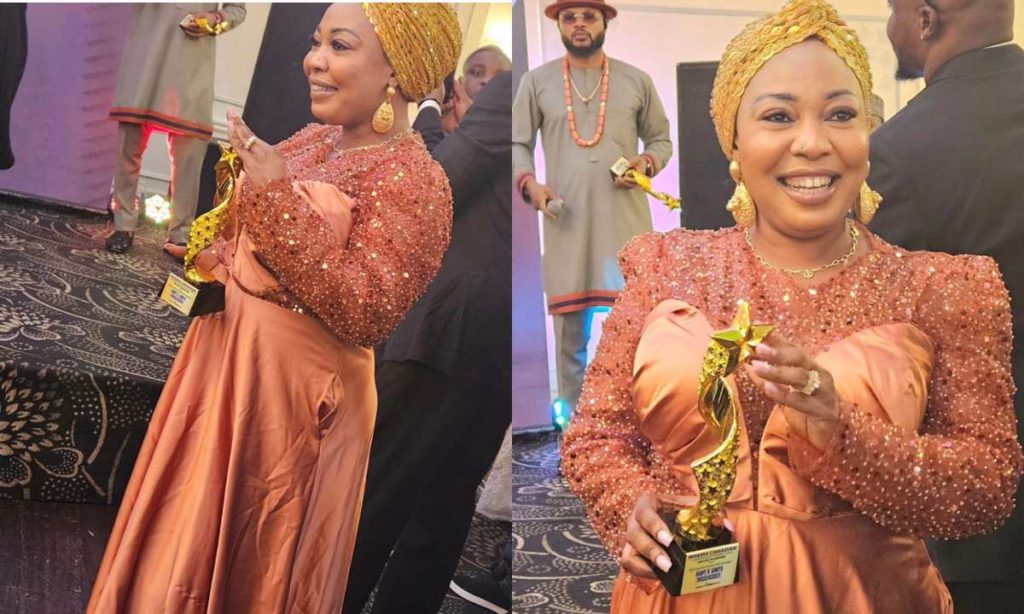 “I have always wish for this kind of award but God did it for me” – Actress Bimpe Akintunde ‘Wasila Coded’ grateful as she bags first International award