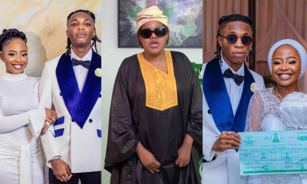 "Congratulate My Darlings"– Toyin Abraham Congratulate Kiddbaby As She Officially Ties The Knot With Popular Singer Rybeena