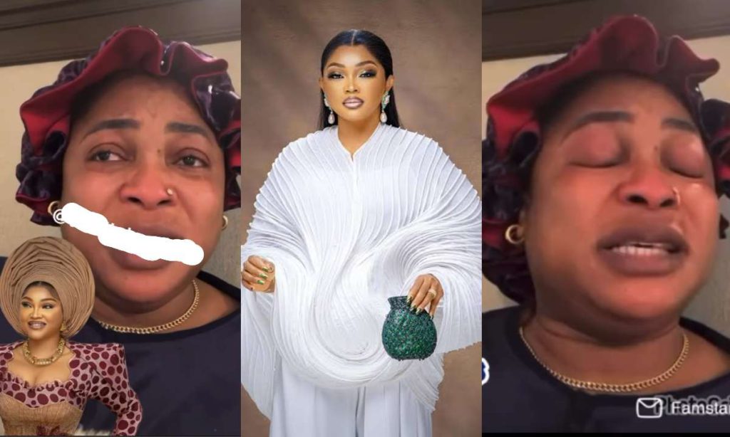 "Please Stop Abuussseing Her, She Is Really Suuffferiiiiing At The Moment"- Kemi Afolabi Crrrryy As She Beeeeegs Fans to Leave Mercy Aigbe After Her Home Burnnnnt