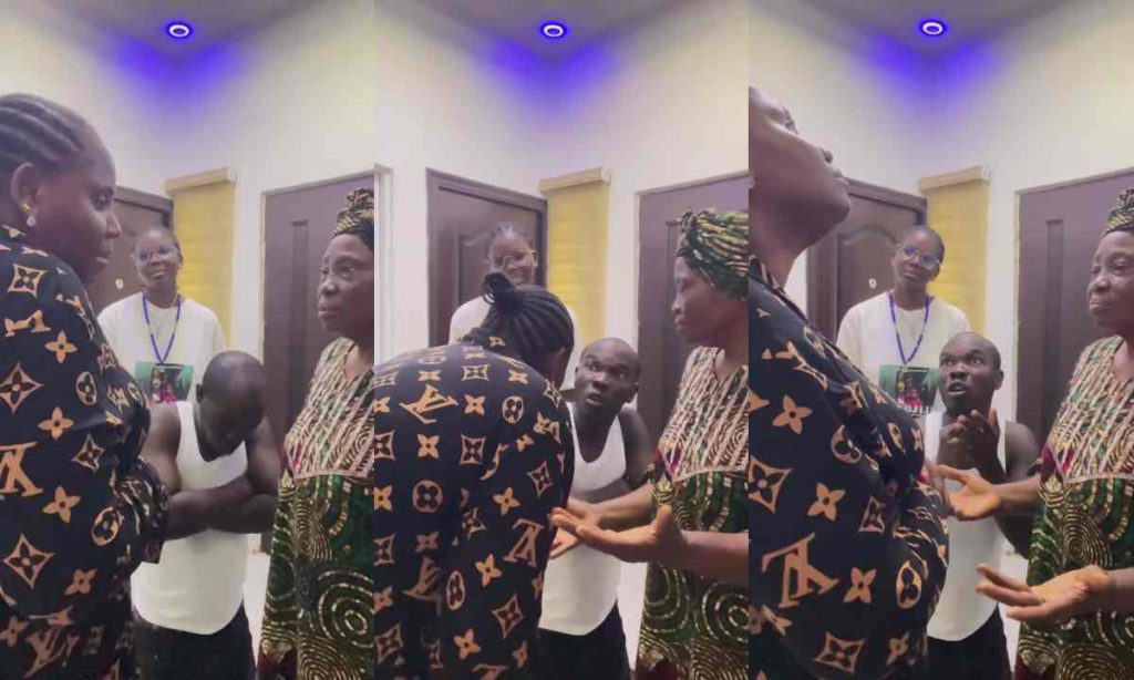 "Now Na Only Me They Faaace It At Home" – Trending Video Of Ijebu Apologizing To His Wife Stir Massive Reactions (Video)