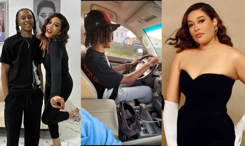 "I Have Started Enjoying The Fruit Of My Labooourr Now"- Adunni Ade Rejoice As Her Son  Young, Complete His Driving Lessons And Become Her Driver