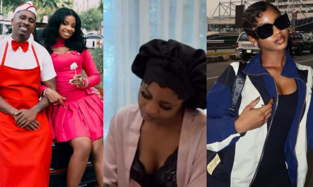 "Shey Priscy Don Dey Stay Together With Jux?" – Iyabo Ojo Daughter Priscilla Stirred Massive Reactions As She Shared Video Leaving Together With Her Tanzania Boyfriend (Video)