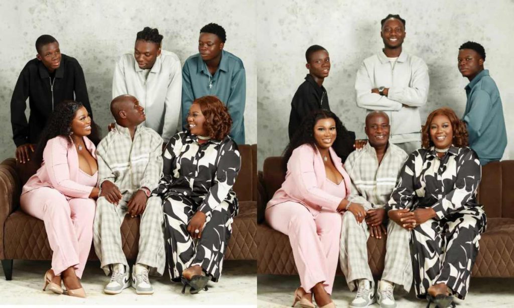 "Na Me Fine Pass For This Whole Family"- Actress Damilola Oni Brag As She Share Her Family Photos