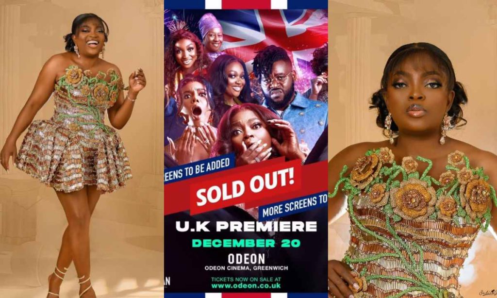 "I Cant Contain My Happiness At The Moment"- Funke Akindele Beam With Joy As Her Movie Everybody Loves Jenifa Sells Out Ahead Of UK Premiere On December 20