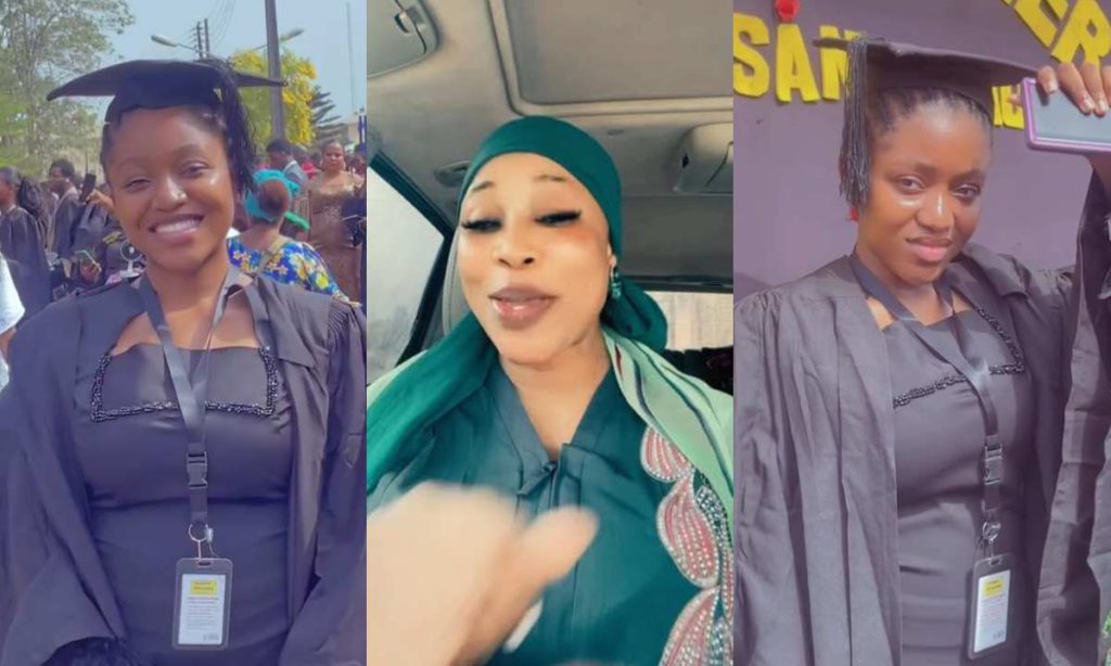 "God I Gave You The Glory" – Congratulations Are In Order As Kemi Korede's First Daughter Did Her Matriculation At The University Today(Video)