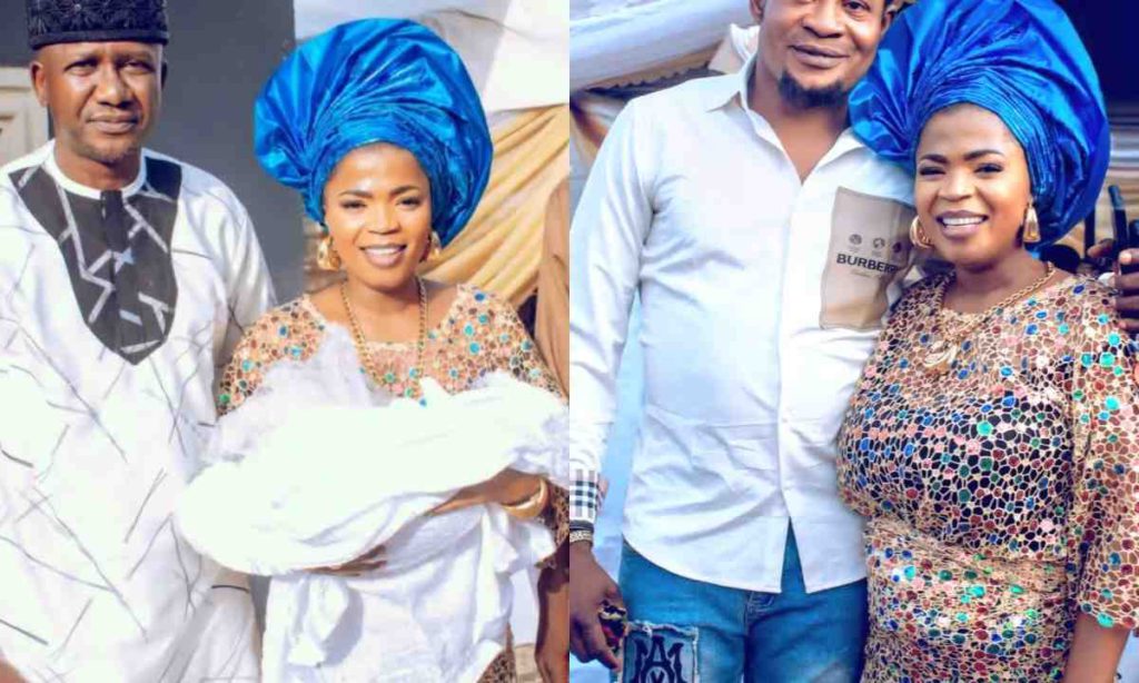 "You Can Call Me Mummy Fathia"– Yoruba Actress Morounmubo Lawal Did Her Daughter Naming Ceremony Today (Video)