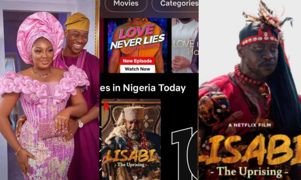 Actor Lateef Adedimeji Beam With Joy As His Movie, Lisabi Returns To The First Position On Netflix