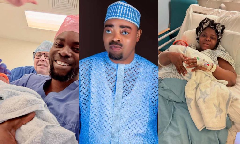 "Our Precious Gift From God Has Finally Arrived"- Saoty Arewa Rejoice As His Brother Welcome New Baby