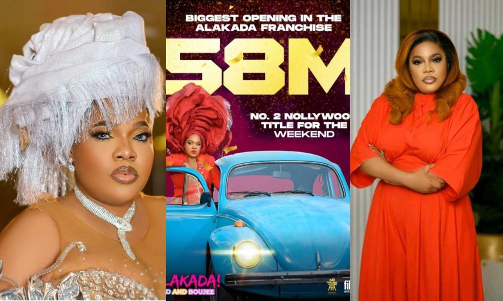 "Why Do You Always Look For Means To Shade Funke"–Fans Draag Toyin Abraham As Her Movie Alakada Bad & Boujee Breaks New Records