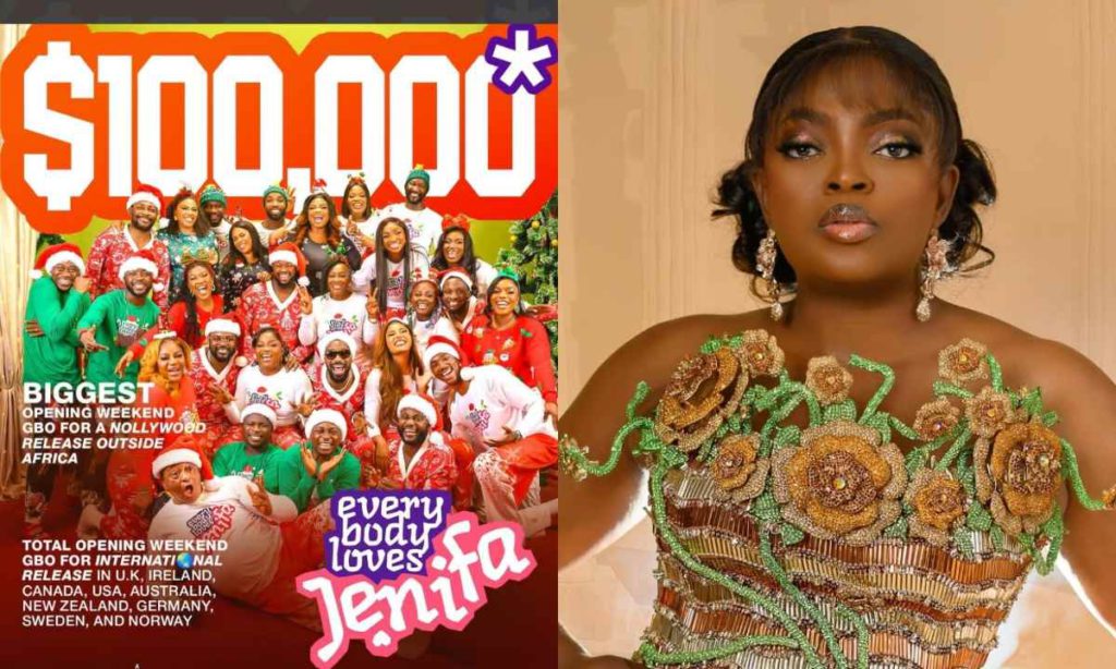 "Abi Aunty Funke Dey Use Jaz" – Funke Akindele Trending As Her Cinema Movie 'Everybody Love Jenifa' Make 100k Dollar In Abroad For Just 3Days