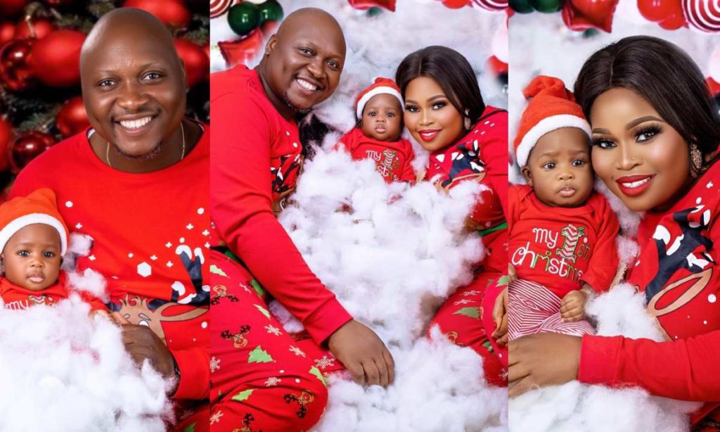 "This Is A Dream Come Through For Me"- Actress Tawa Ajisefinni Emotional As She Celebrates First Christmas As A Mother After 5 Years