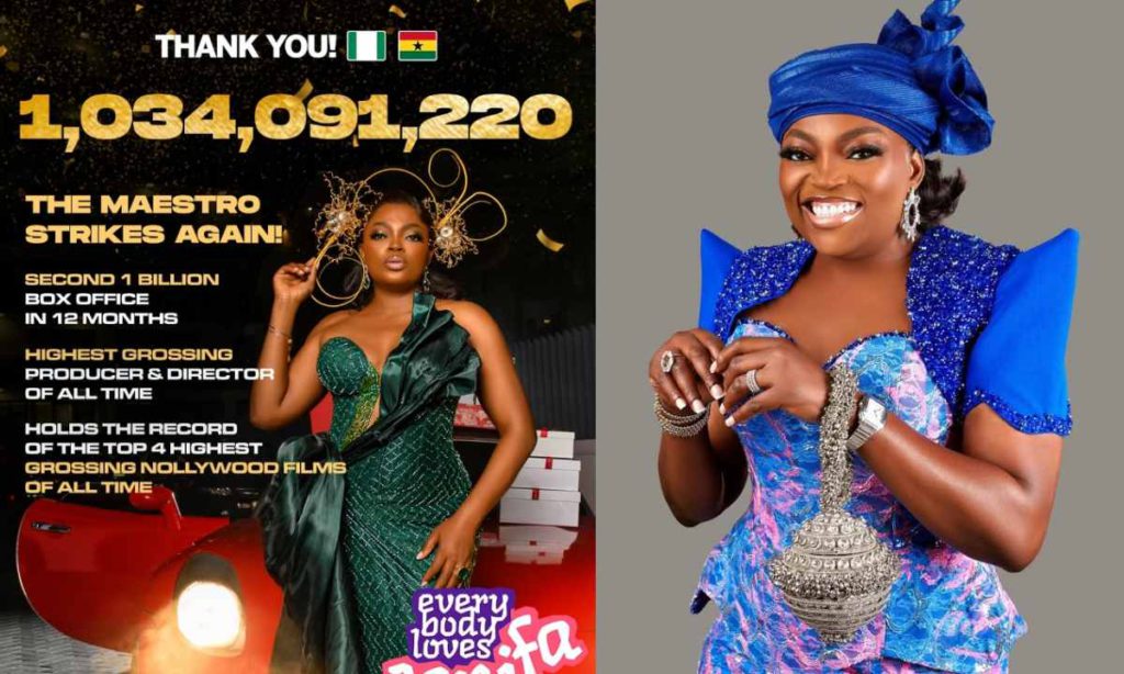 "This Is Really Huge"- Congratulations Pour As Funke Akindele Movie Everybody Loves Jenifa Hit Over 1 Billion Within 17 Days