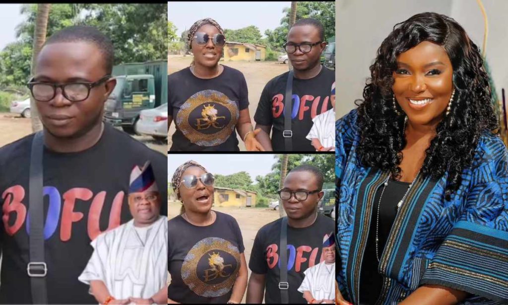 "I'm Great That He His Out Finally" – Biola Adebayo Meet With Man Who Steeaal Foul And Sentence To Deeeaath In Osun State After Released (Video)