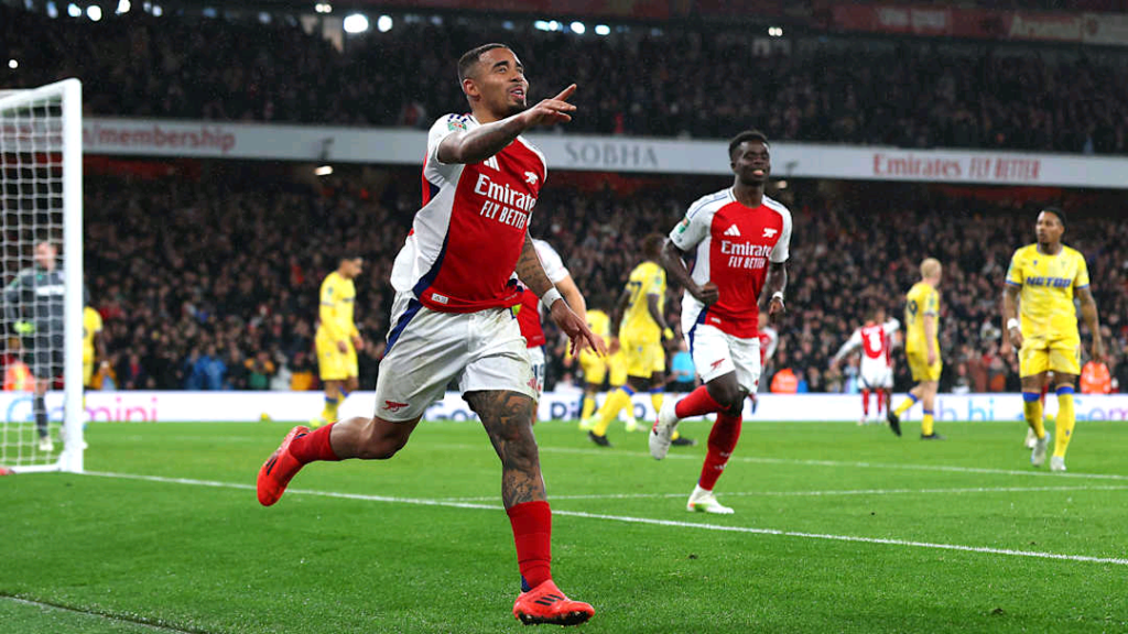 Arsenal 3-2 Crystal Palace: Player Ratings as Jesus' Hat-Trick Secures Carabao Cup Advancement