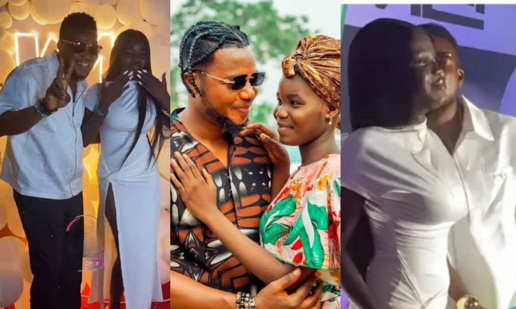 "15 Years Old Dressing This Way, Hope It Not What Am Thinking? "–Netizens Reacts At Fisayo Abebi Outfit To Kwam1 All White Party With Ayoola Olaiya (Video)