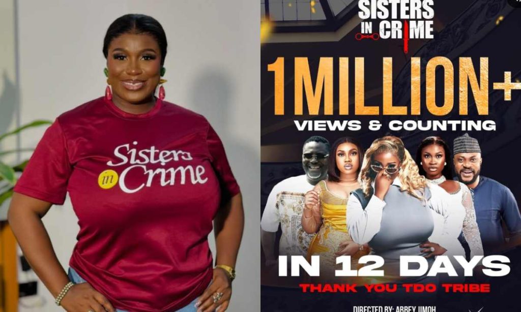 "This Is My First Time Ever Achieving This"– Damilola Oni Rejoice As Movie Reach Over One Million Views For The First Time In Her Career