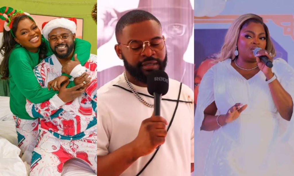 "I Am So Grateful To Have You"- Funke Akindele Shower Prayers On Her Boyfriend Falz For His Kind Words And Prayer For Her