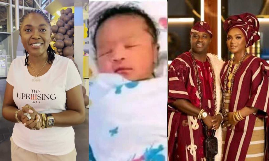 “We have been talking on the phone for over 2 hours” – Omoni Oboli reacts to reports of Femi Adebayo wife, Chioma Akpotha welcoming a baby boy