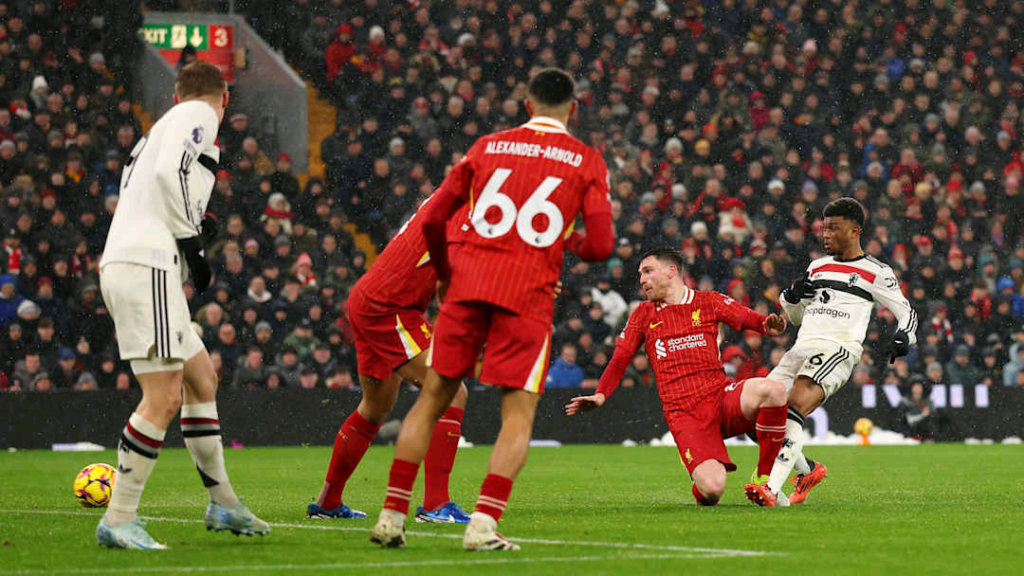 Liverpool 2-2 Man Utd: Amad Diallo's Late Equaliser Denies Reds Victory